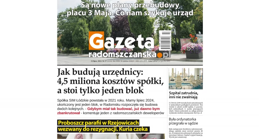 O czym przeczytacie w najnowszym wydaniu Gazety Radomszczańskiej 