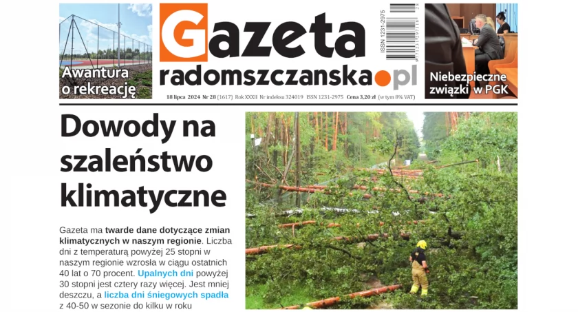 O czym przeczytacie w najnowszym wydaniu Gazety Radomszczańskiej 