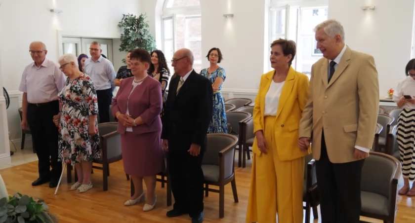 Złote Gody w USC. Na te medale czeka się najdłużej. Odebrali je państwo Cichuta, Rek i Ratkowscy