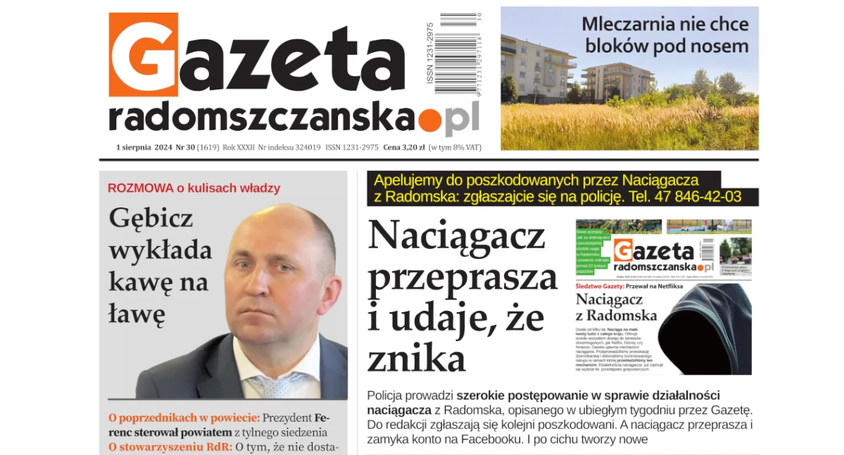 O czym przeczytasz w najnowszym wydaniu Gazety Radomszczańskiej