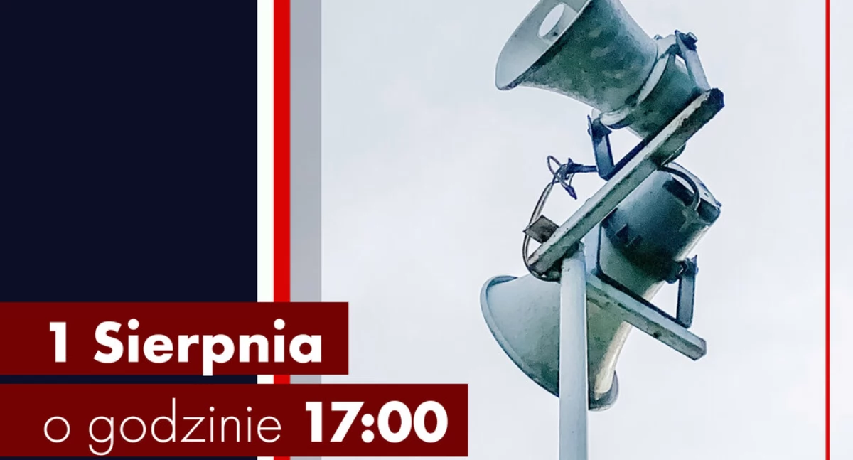 Punktualnie o godzinie 17. usłyszymy syreny. Dziś 80. rocznica Powstania Warszawskiego
