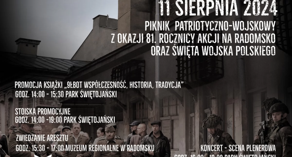 Piknik patriotyczno-wojskowy z okazji 81. rocznicy „Akcji na Radomsko