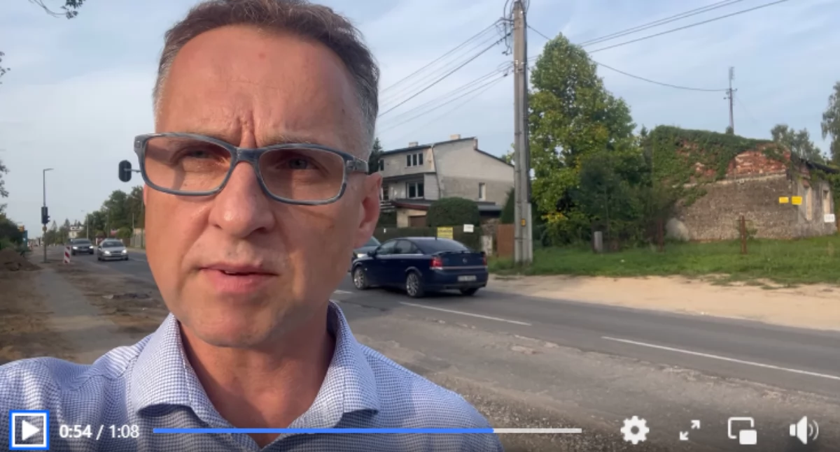 Dębski: Po naszej interwencji miasto zareagowało. Urząd w końcu dogadał się z wykonawcą