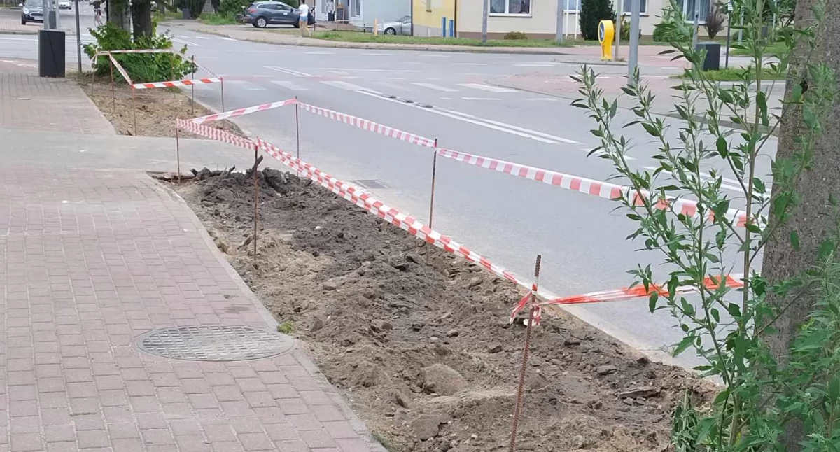Naczelnik Broszkowski: Zleciliśmy odtworzenie trawnika. Ten tłuczeń to była samowola, ale nie mamy czasu prowadzić śledztwa