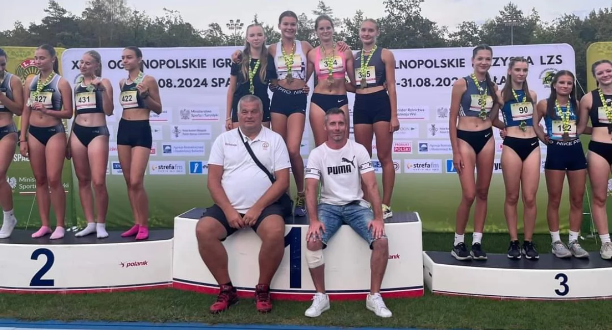 Nasi lekkoatleci na XXVII Ogólnopolskich Igrzyskach LZS w Spale 