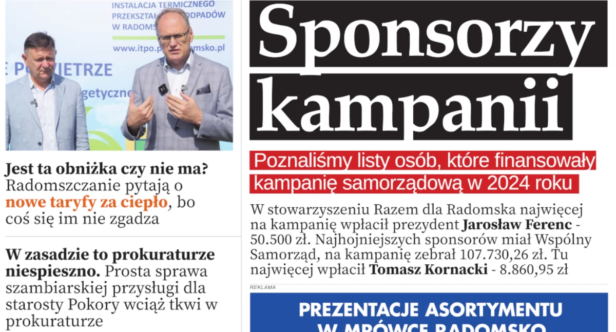 O czym przeczytasz w najnowszym wydaniu Gazety Radomszczańskiej