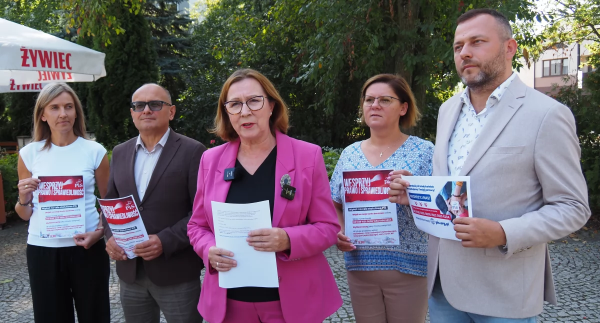 [WIDEO] Anna Milczanowska (PiS): - Wpłaciłam już 1000 zł i ustawię stały przelew na moją partię
