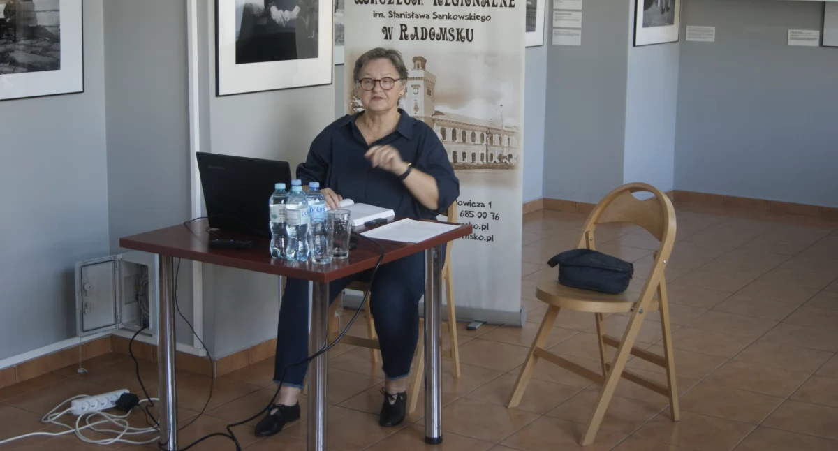 Muzeum Regionalne. Małgorzata Ściegienna opowiadała o swoim dziadku Lucjanie Kwaśniewskim, przedwojennym burmistrzu Radomska
