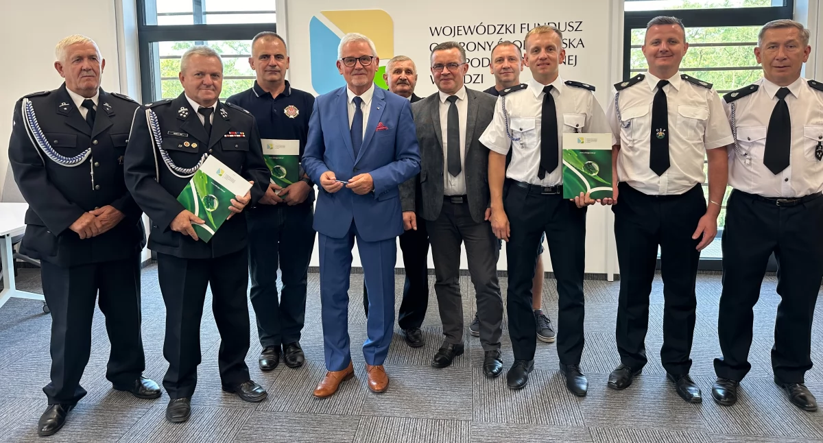 Wsparcie WFOŚiGW dla strażaków z OSP