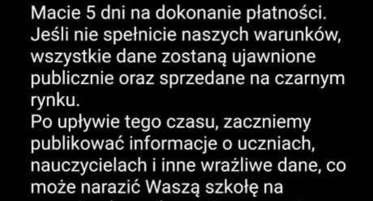 [NEWS GR] Hakerzy przejęli Librusa PSP nr 4. Najpierw „odwołali