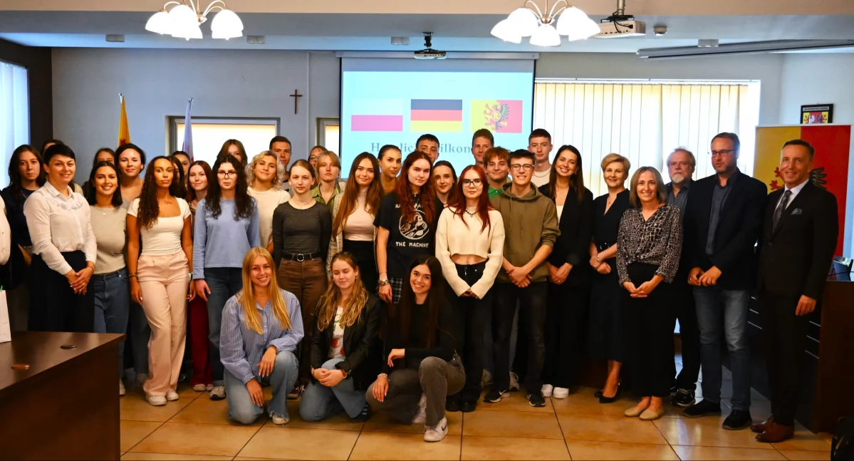 Starostwo gościło uczniów z Heinrich-Mann-Schule. Goście przyjechali do Polski 14 września