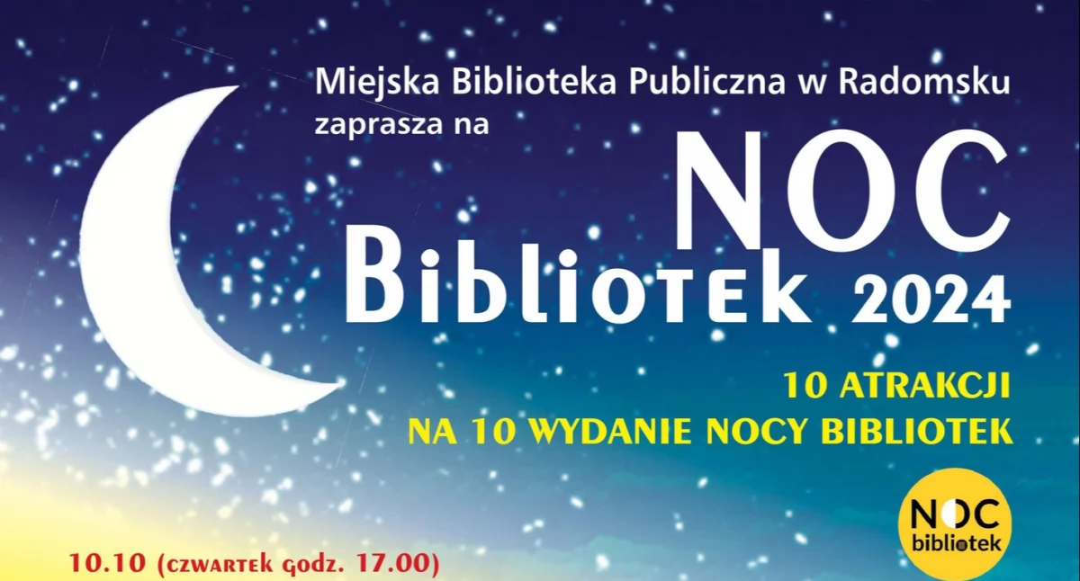 Noc Bibliotek. Do Radomska przyjadą profesor Jerzy Bralczyk i redaktor Michał Ogórek