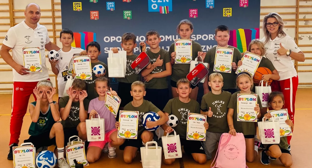 Młodzi zawodnicy UMLKS-u Radomsko najlepsi w III Rzucie Ligi Wojewódzkiej w Wielobojach Atletycznych w Opocznie