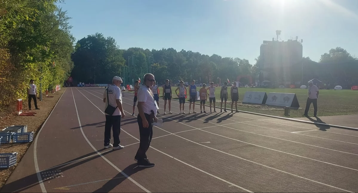 Mikołaj Dobrowolski z Athletics Team Radomsko pobiegł w Mistrzostwach Polski Młodzików w Białymstoku 