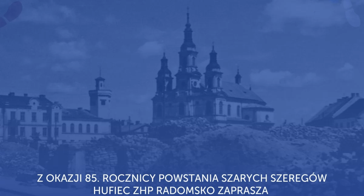  85. rocznica powstania Szarych Szeregów. Hufiec ZHP Radomsko zaprasza do wspólnych obchodów