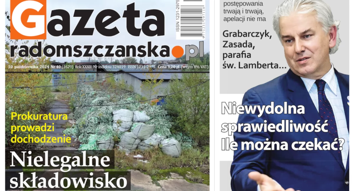 O czym przeczytasz w najnowszym wydaniu Gazety Radomszczańskiej