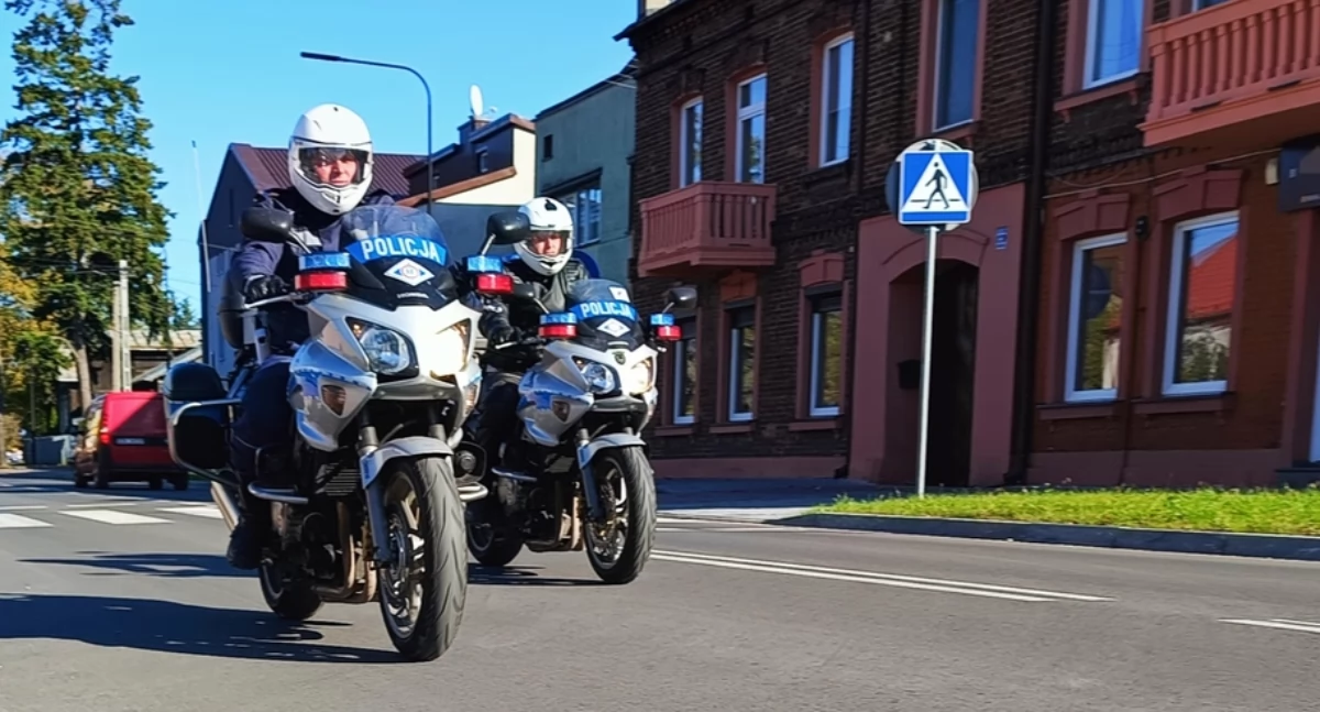 Aspirant Dariusz Kaczmarek: - Niestety, nie wszyscy podchodzą do jazdy motocyklem z rozsądkiem