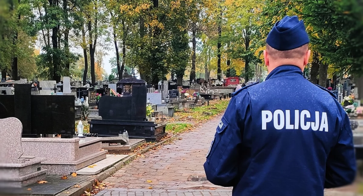 Przed nami Dzień Wszystkich Świętych. Aspirant Kaczmarek: - Zachowajmy szczególną ostrożność, by nie paść ofiarą przestępców
