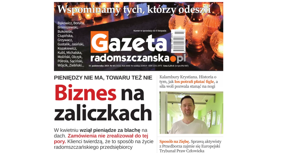 O czym przeczytasz w najnowszym wydaniu Gazety Radomszczańskiej