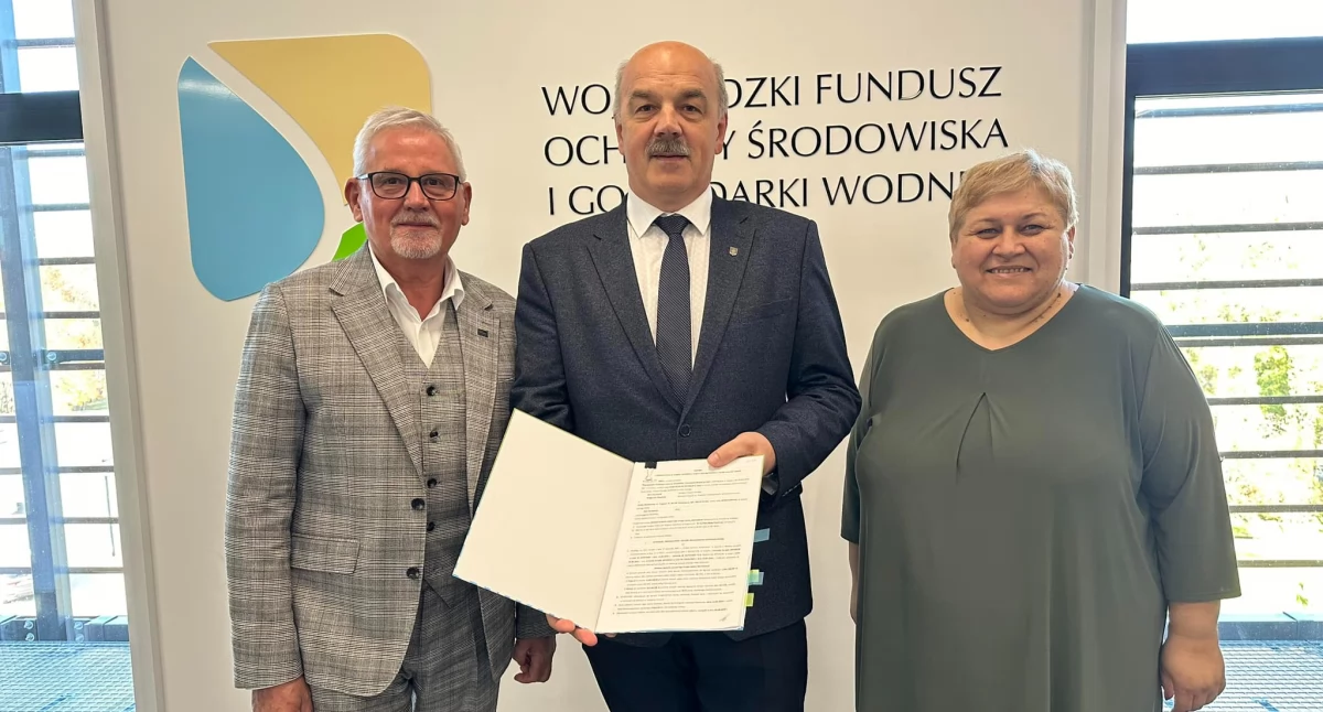 Nowoczesny budynek Urzędu Gminy Wartkowice  z dofinansowaniem WFOŚiGW w Łodzi