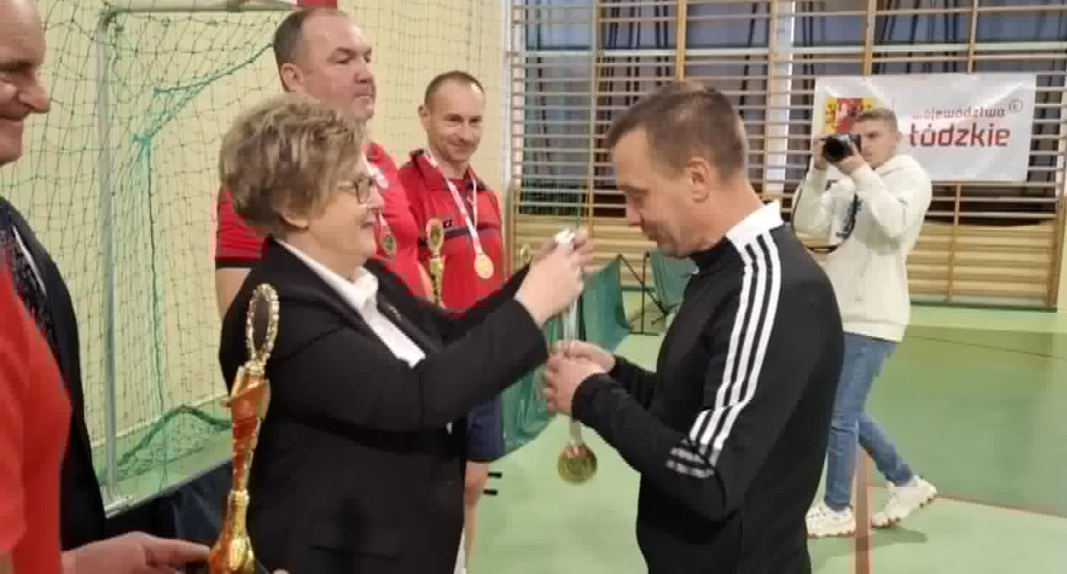 Jacek Krupa mistrzem XXII Spartakiady Samorządowej Województwa Łódzkiego w tenisie stołowym