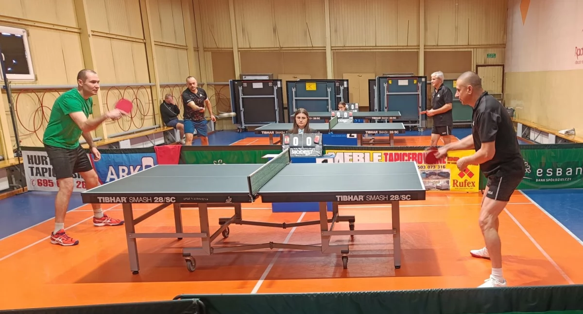 Tenis stołowy. UMLKS Radomsko remisuje, a RTS Sokół zwycięża