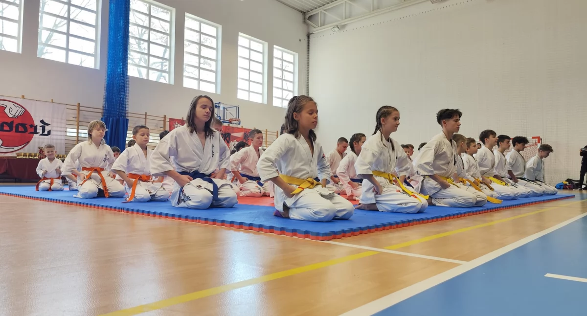 Ogólnopolski Turniej Karate Randori CUP 2024. Walczyło ponad 180 zawodników z 13 klubów
