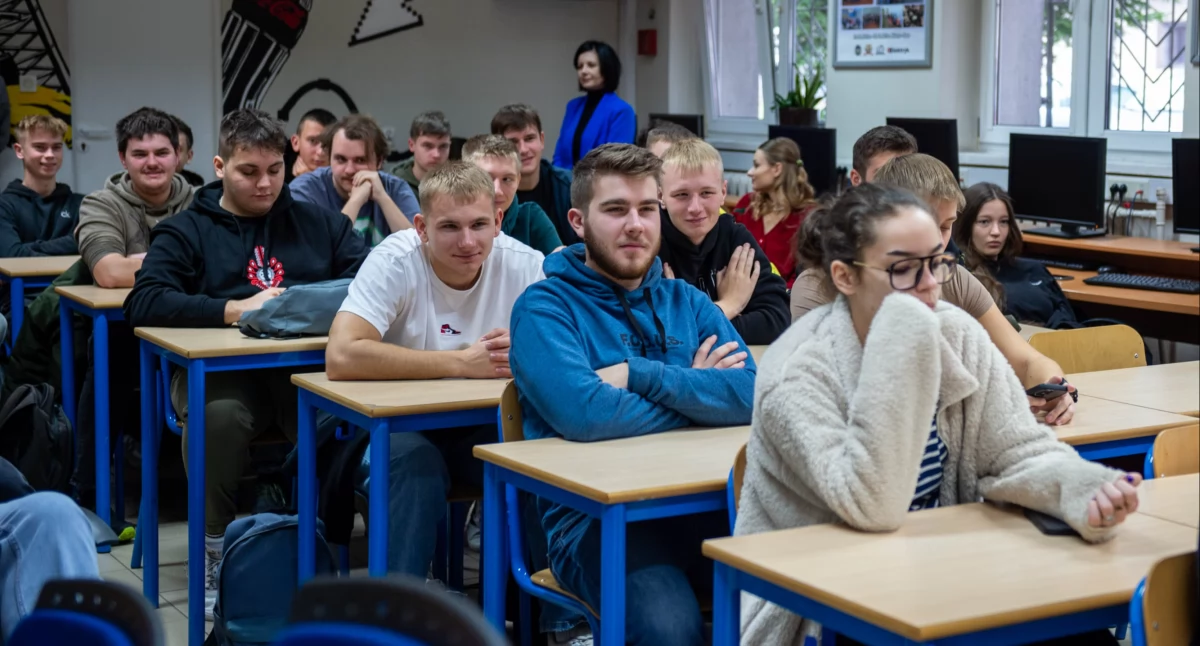 Jakub Szulc, uczeń Elektryka: - Pan Tarkowski powiedział, że nie warto wybierać kierunku studiów o szerokim zakresie