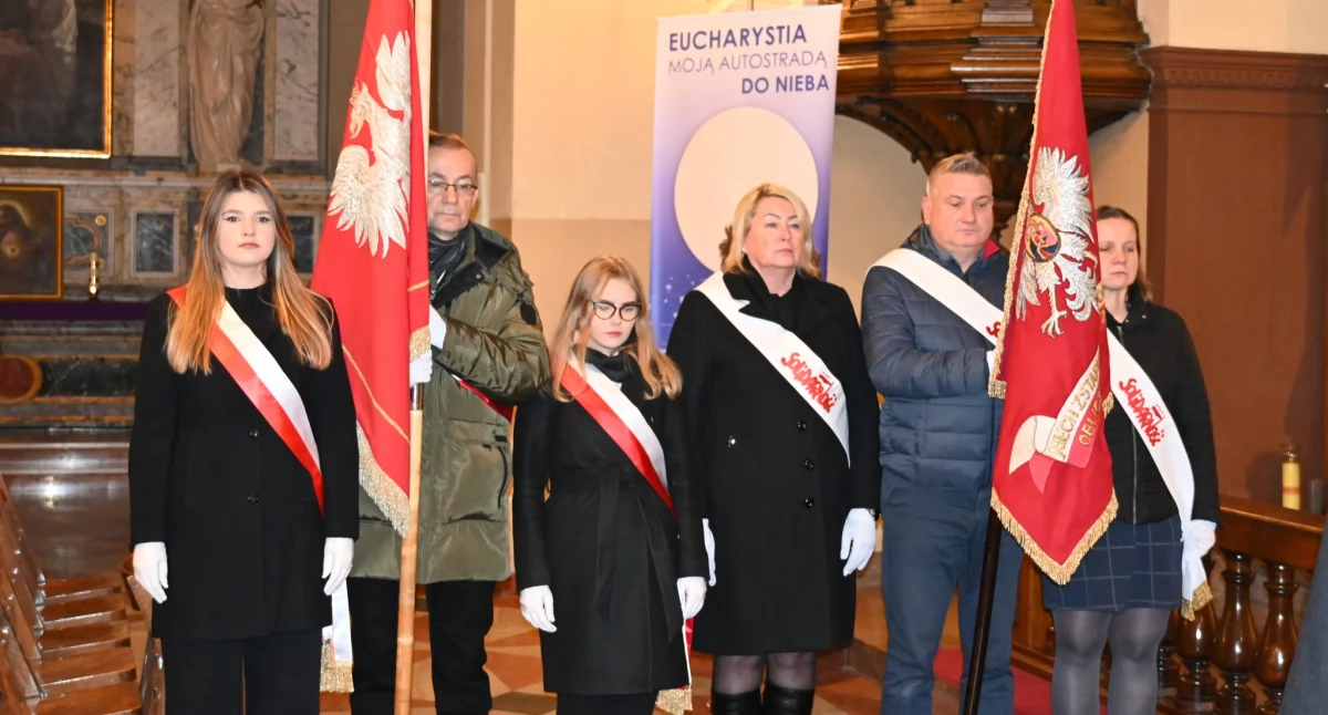 Kolegiata św. Lamberta. Uroczysta msza święta w intencji ofiar stanu wojennego