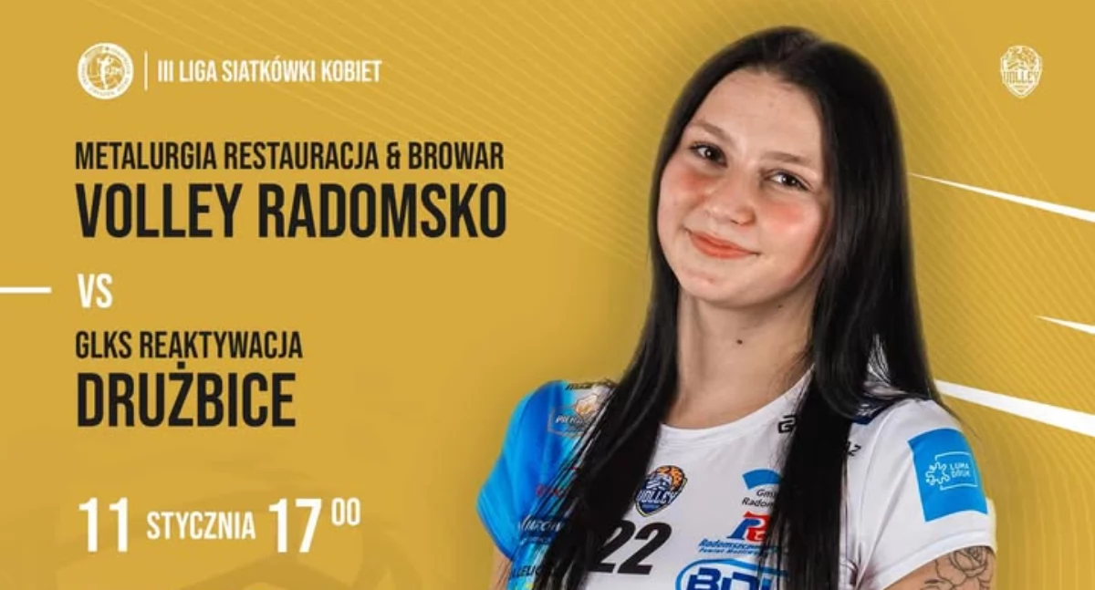 III Liga Siatkówki. Seniorki Volley Radomsko podejmą drużynę z Drużbic, seniorzy mają wyjazdowy mecz w Łodzi