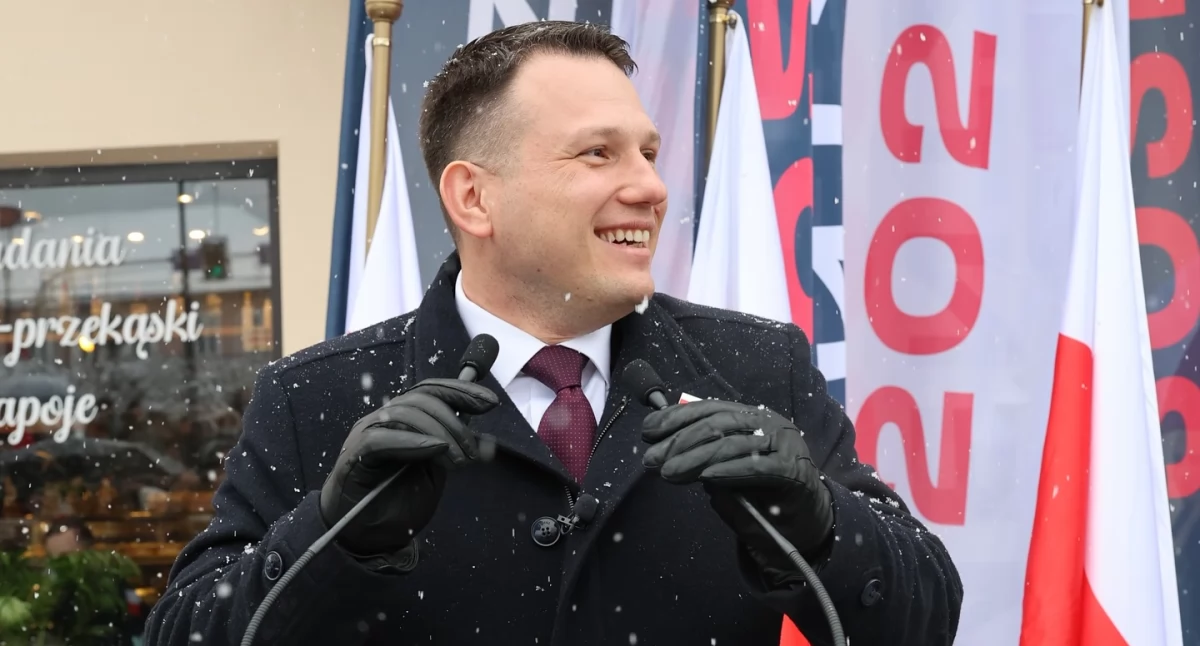 Wiec Sławomira Mentzena na placu 3 Maja opóźniony. Kandydat Konfederacji na prezydenta RP do Radomska przyjedzie w czwartek