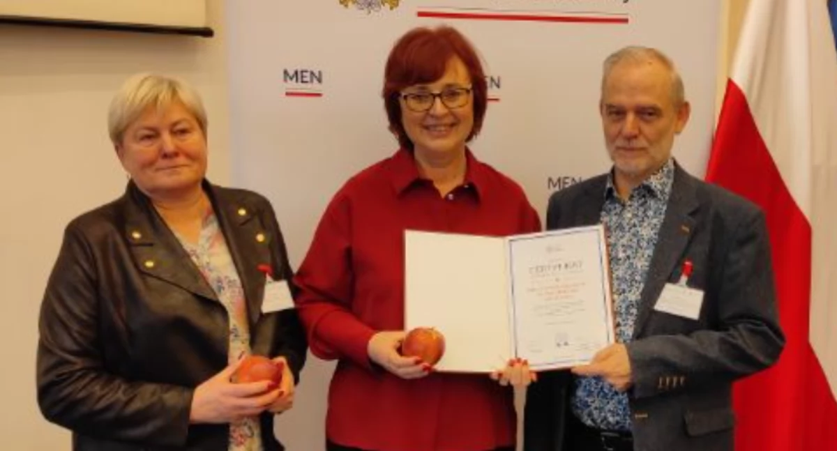 Publiczne Przedszkole nr 1 im. Jana Brzechwy otrzymało Krajowy Certyfikat Przedszkola Promującego Zdrowie