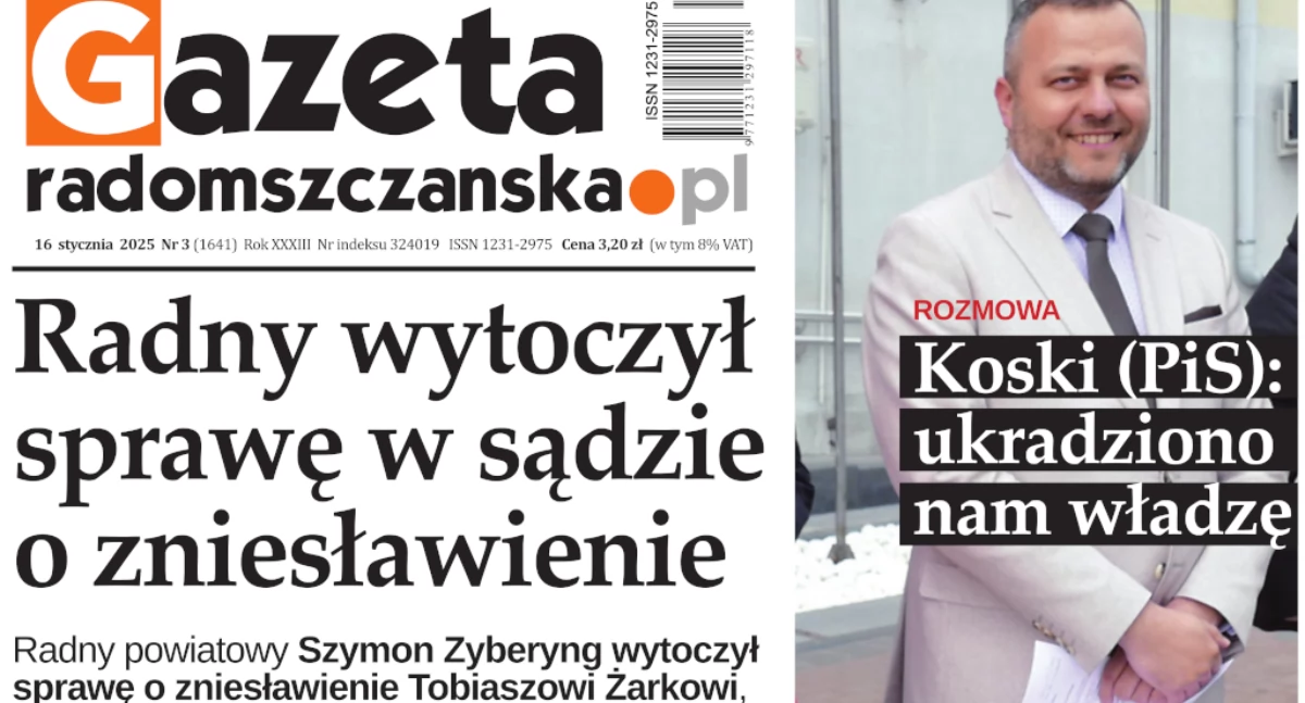 O czym przeczytasz w najnowszym wydaniu Gazety Radomszczańskiej