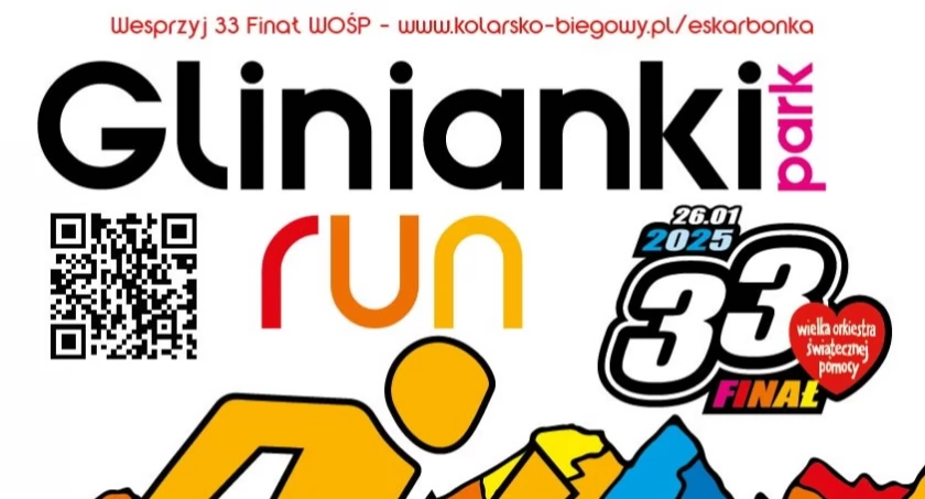 KBKS znów gra z Wielką Orkiestrą Świątecznej Pomocy. Glinianki parkRUN - Bieg Policz się z Cukrzycą