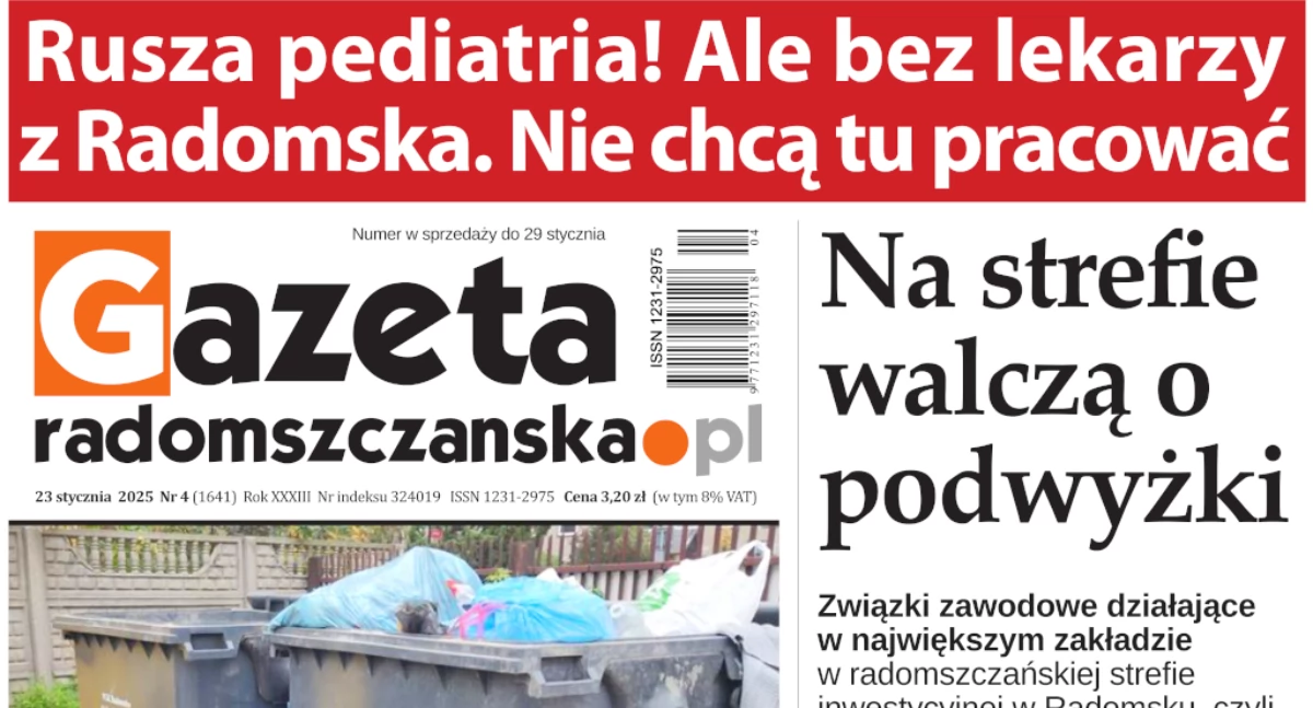 O czym przeczytasz w najnowszym wydaniu Gazety Radomszczańskiej
