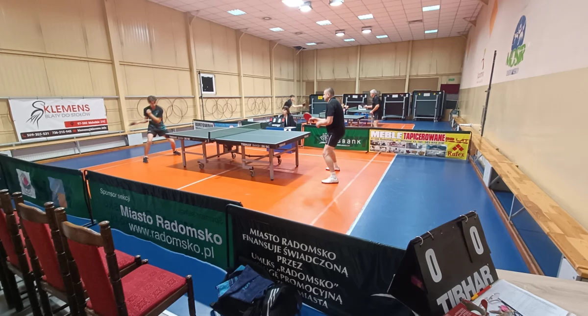 Wygrana tenisistów stołowych z Kamieńska