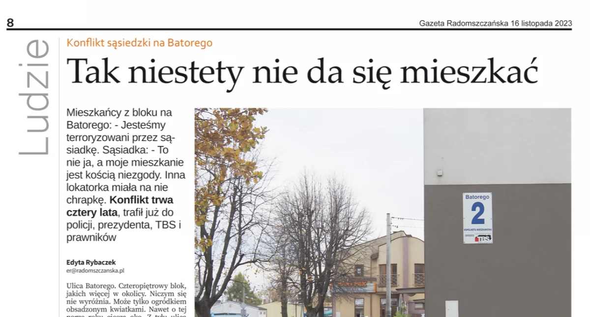 Konflikt sąsiedzki w sądzie: wszystko napisano zgodnie z prawdą