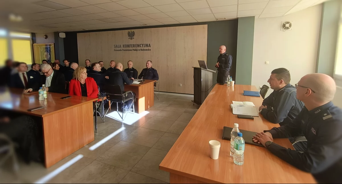 Narada roczna w komendzie powiatowej. Ponad 78 proc wykrywalności i prawie 15 tysięcy interwencji