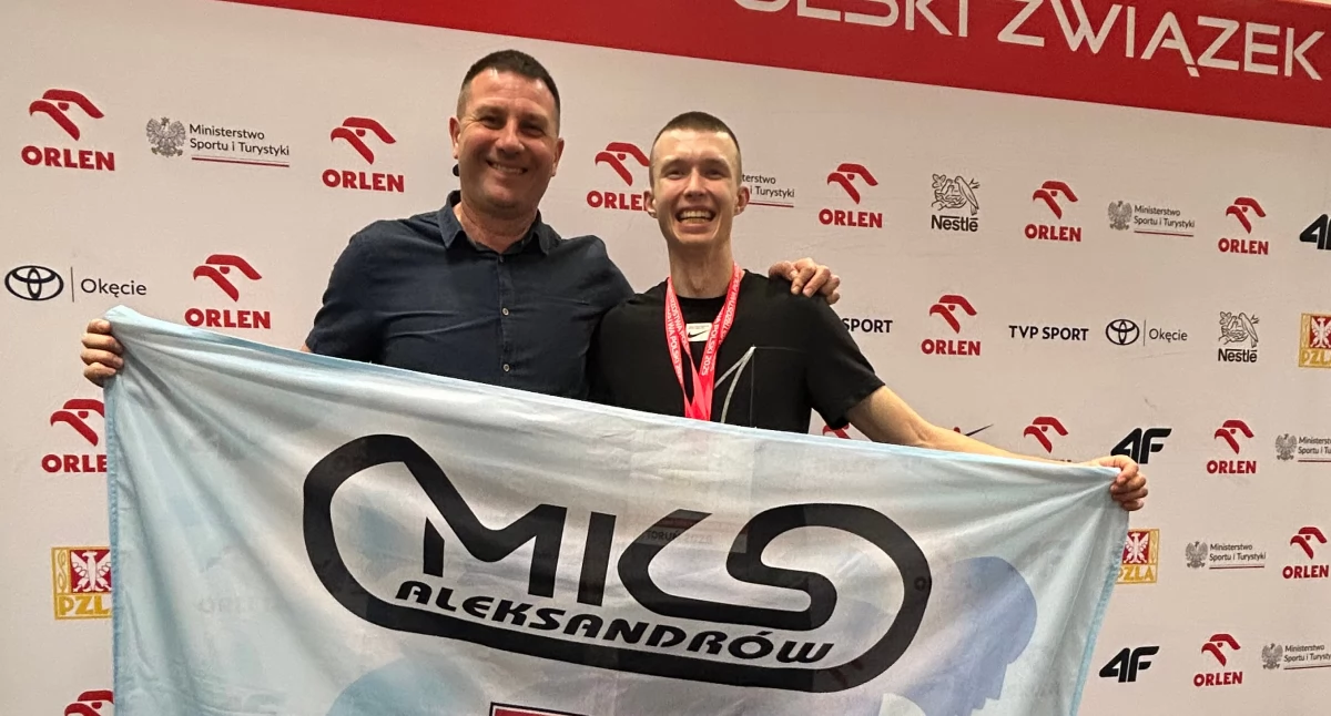 Srebro Jakuba Brackiego w trójskoku w Halowych Mistrzostwach Polski