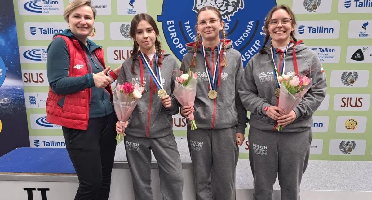 Brązowy medal Mistrzostw Europy razem z koleżankami z kadry wystrzelała Joanna Tutaj