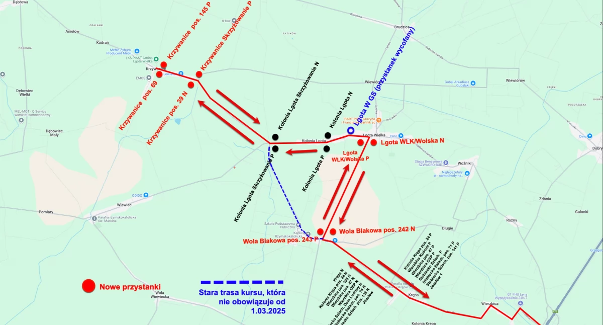 Ważna informacja dla pasażerów MPK korzystających z linii 25. Od dzisiaj zmieniają się kursy