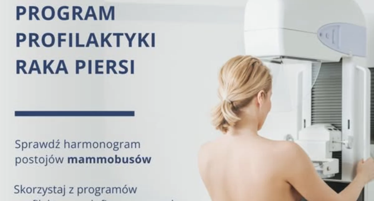Regularna profilaktyka raka piersi ratuje życie. 24 marca pojawi się mammobus w Radomsku