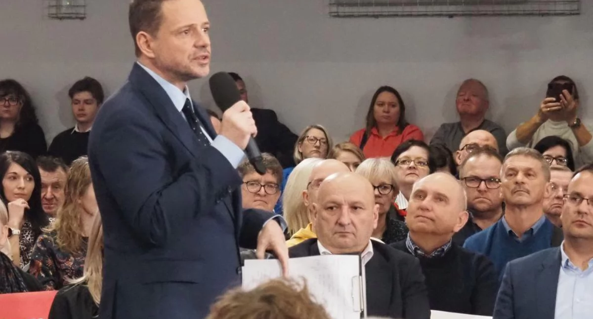 [NEWS GR] Andrzej Kucharski (PiS): - To była nielegalna agitacja wyborcza w urzędzie. Rafał Dębski (KO): - Żadna agitacja, normalna korespondencja