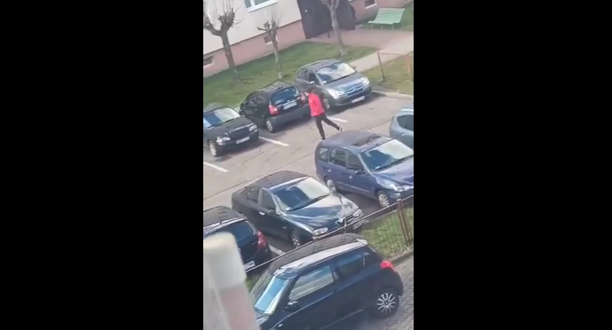 [FILM] Nożownik w Radomsku: - Policjanci zachowali się świetnie. Wystarczyła im chwila, żeby go obezwładnić