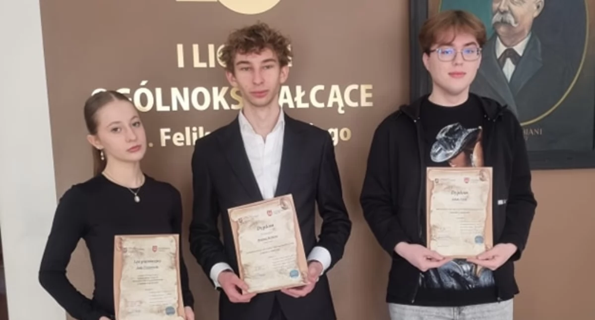 Licealiści z Fabianiego w finale II edycji Ogólnopolskiego Konkursu „Angielski w medycynie”
