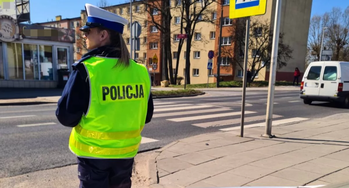 Policyjna akcja „Niechronieni uczestnicy ruchu drogowego”. W powietrze wzbił się dron. Ten miejski