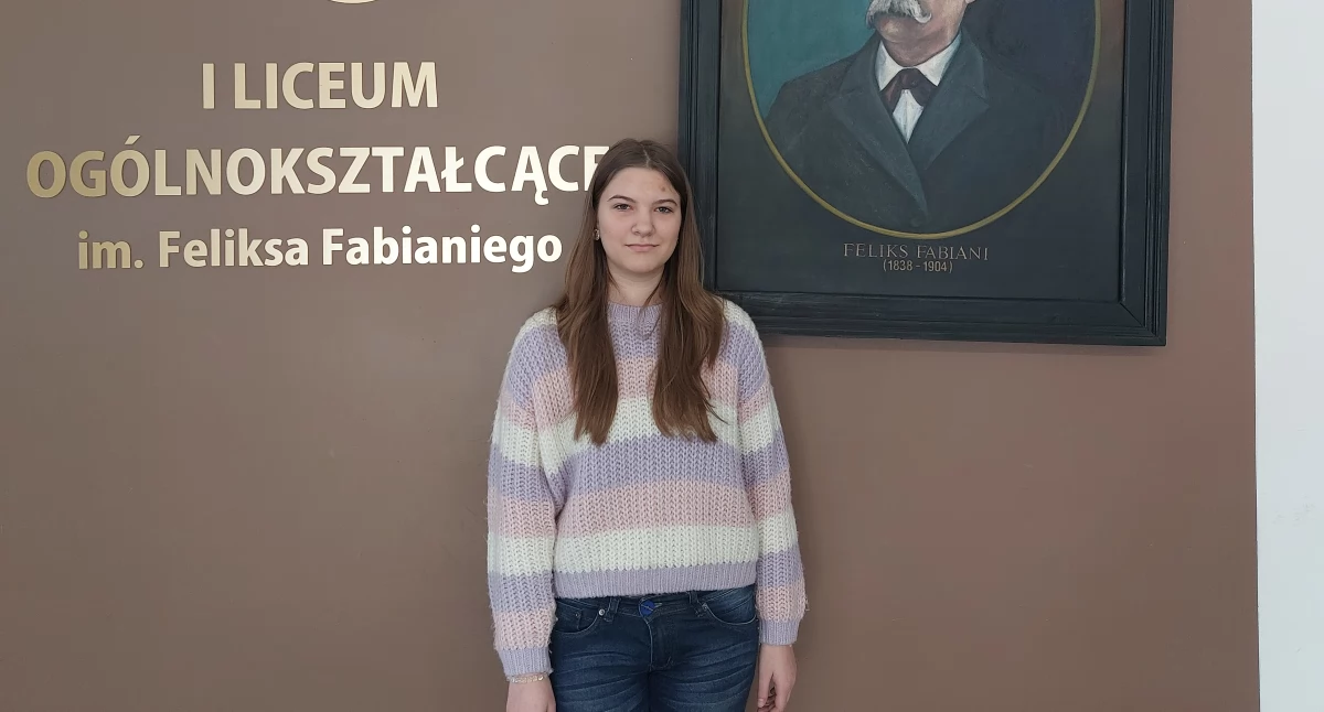 Róża Zielińska z I LO finalistką XXIII Ogólnopolskiej Olimpiady Znajomości Afryki