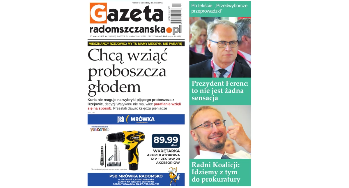 Najnowsze wydanie Gazety Radomszczańskiej już dostępne. O czym przeczytasz?