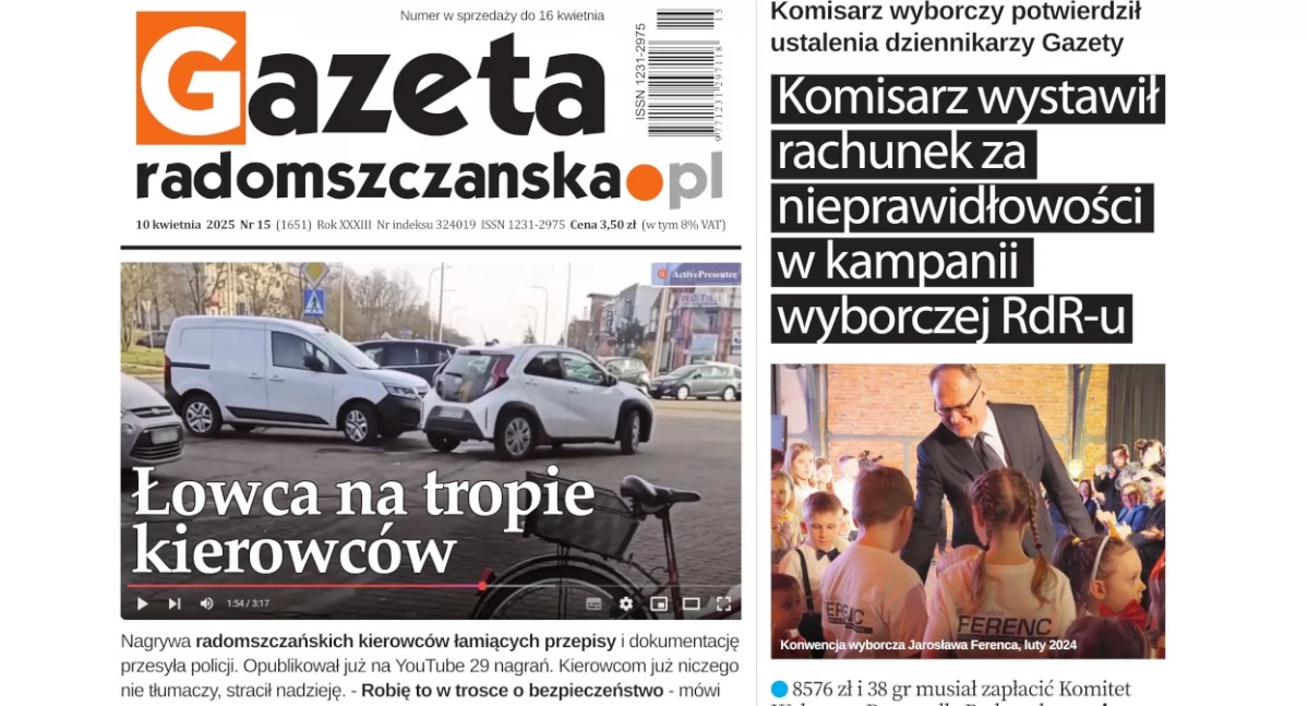  Najnowsze wydanie Gazety Radomszczańskiej już dostępne. O czym przeczytasz?