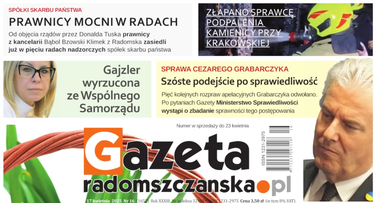 Najnowsze wydanie Gazety Radomszczańskiej już dostępne. O czym przeczytasz?